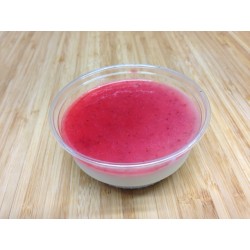 Panna cotta fraise framboise