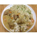 Blanquette de veau à l'ancienne et pennes