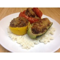 farcis et riz sauvage