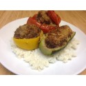 Farcis provencaux et rizotto au parmesan