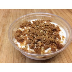 Crumble de pomme au mascarpone