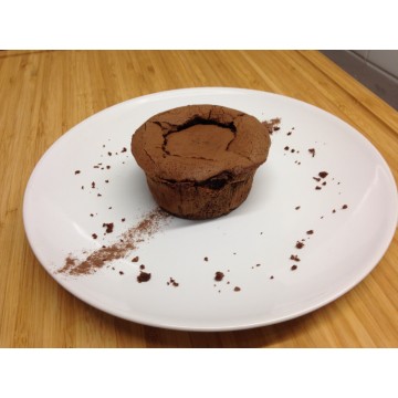 Moelleux au chocolat et crème anglaise