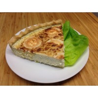 Émincé de poulet sauce brune à l'orange, poêlée de courgettes et pommes sautés