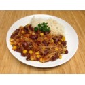 Chili végétarien et riz basmati