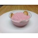 Mousse de fruits aux fraises