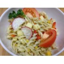 Salade de pâtes au thon et surimi