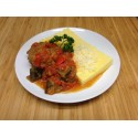 Alouette de bœuf provençale, haricots persillade et farfalles