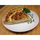 Tarte aux lardons emmental et salade verte