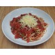Tagliatelles à la catalane (oignons poivrons fenouille tomate thon calamar)