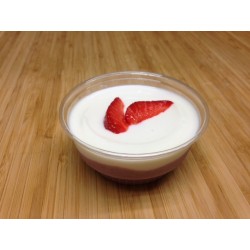 Délice de fruits rouges et fromage frais
