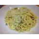 Tagliatelles au curry de fruits de mer et emmental