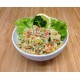 Taboulet au boulgour,quinoa et poulet
