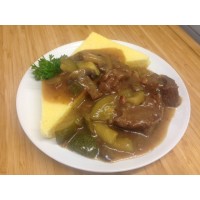 Carbonade flamande, cocotte de légume et polenta